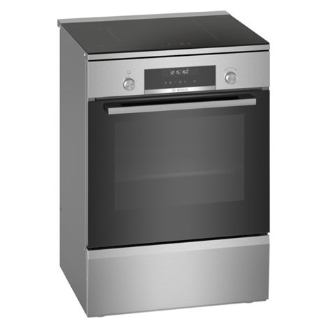 Bosch | Cooker | HLS79Y351U Series 6 | Hob type Induction | Oven type Electric | Stainless Steel | Width 60 cm | Grilling | LCD